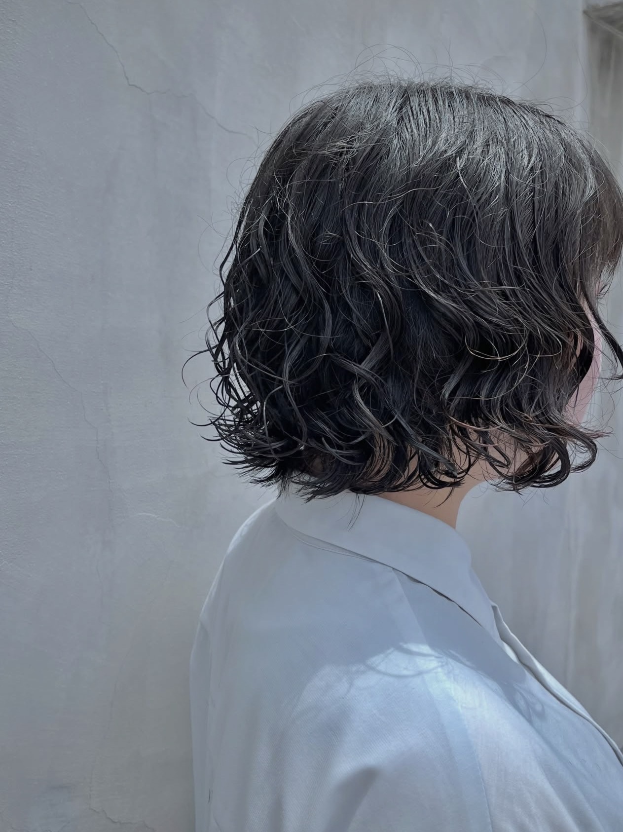 Hair Salon BOBで仕上げた動きのあるパーマボブ
